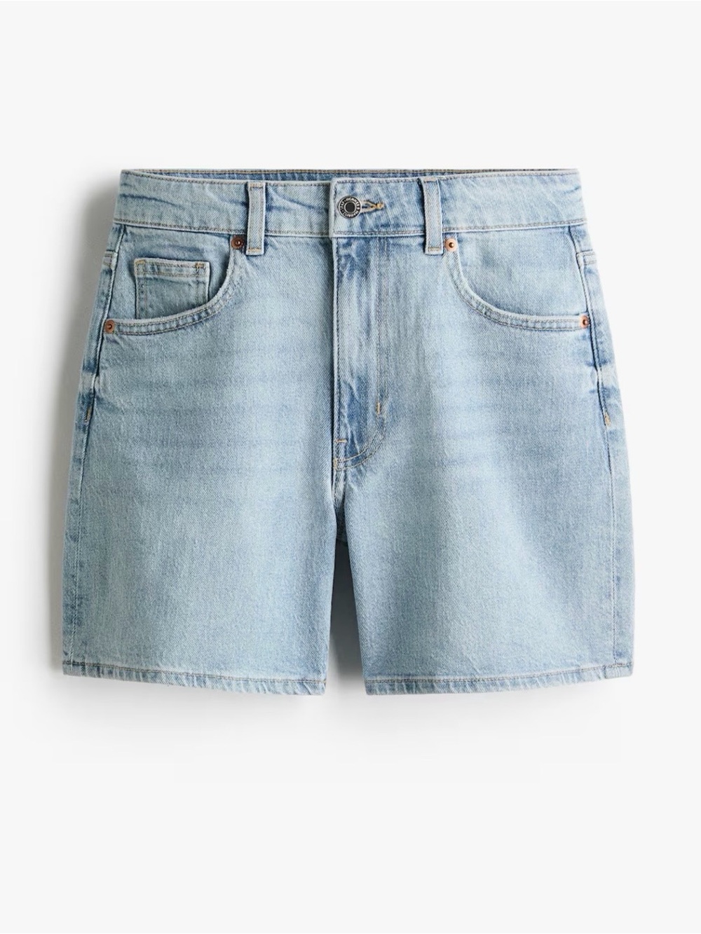 H&M High waist Light Blue Denim Shorts